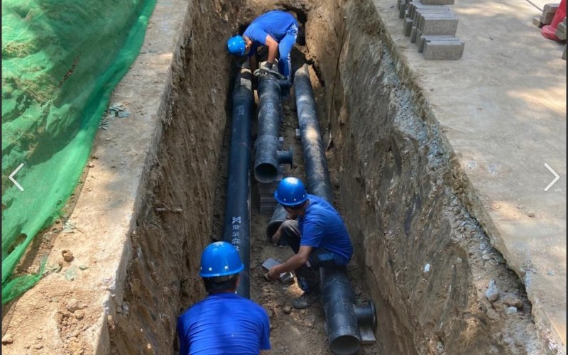 Pipelines, boreholes, storage tanks, sewer lines